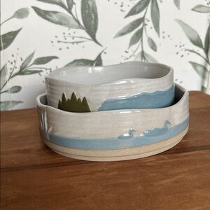 DEMDACO Ceramic Stacking bowls Set of 2
Peak Time At the Lake w Ducks